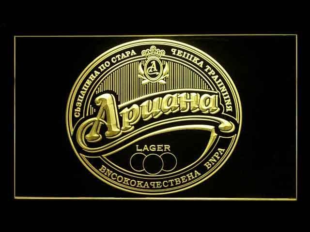 Ariana Bulgaria Lager Neon Sign